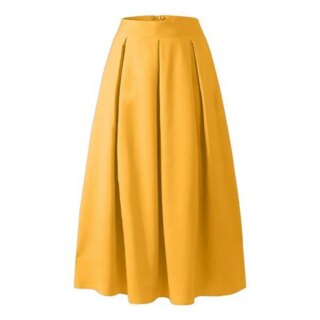 Jupe trapèze taille haute pour mariage