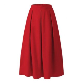 Jupe trapèze taille haute pour mariage