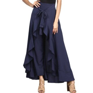 Pantalon jupe à volants