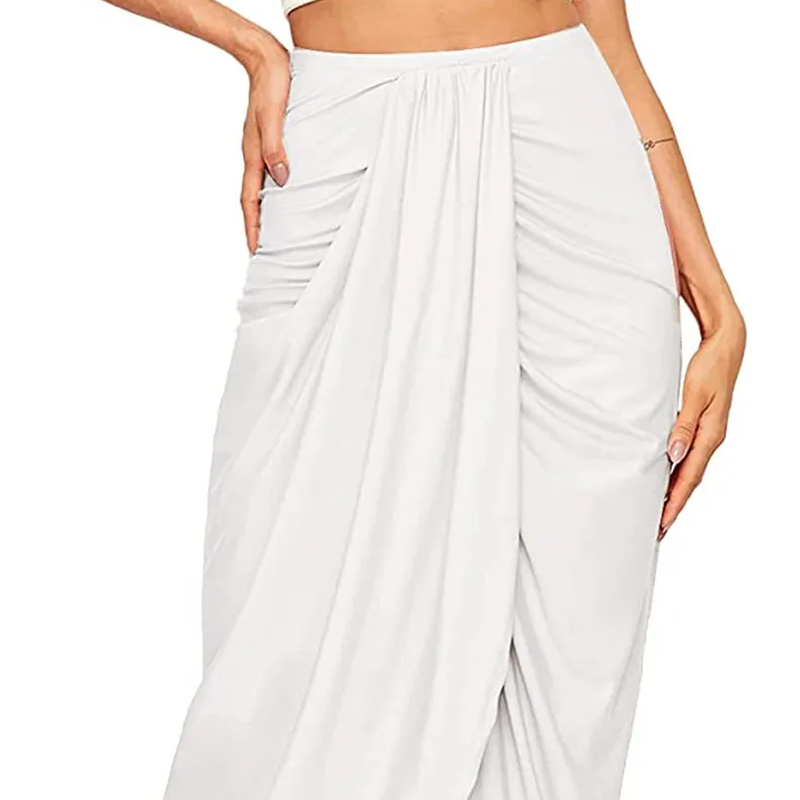 Jupe Sport (skort) Femme Marks & Spencer Goodmove - Blanche - Taille UK 18 - Polyester/élasthanne - Occasion Parfait état