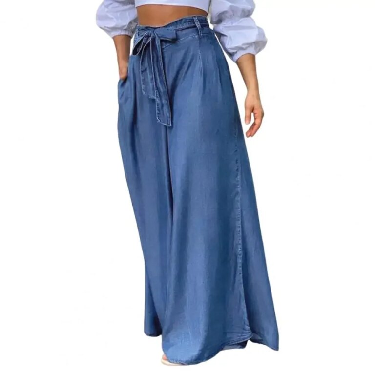 Jupe-Culotte Fluide à Plis