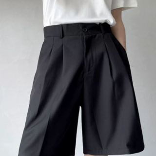 Jupe culotte plissée pour homme
