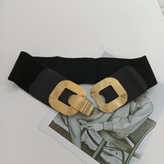 Ceinture élastique à boucle design