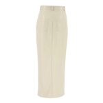 Jupe Simili Cuir Longue et Raffinée