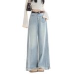 Pantalon Jupe Jean Design à Franges