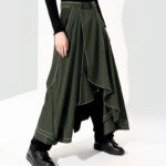 Jupe Homme Verte et Ample
