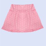 Jupe à Pois Rose et Décontractée