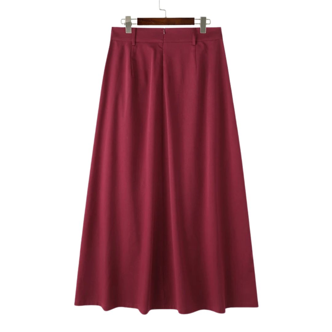 Jupe Homme Fendue et Plissée