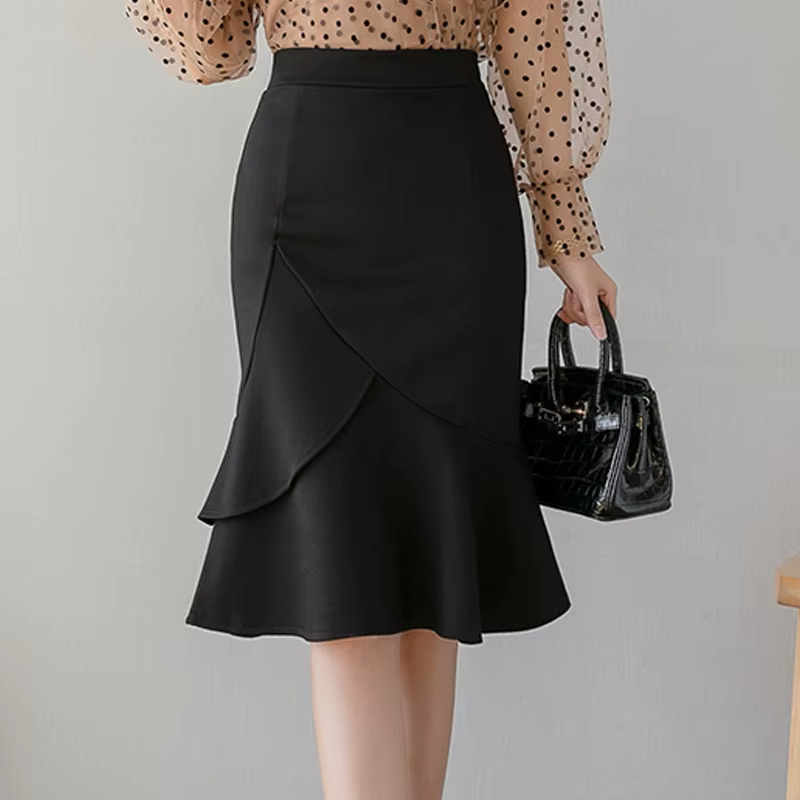 Jupe Midi Effet Sirène