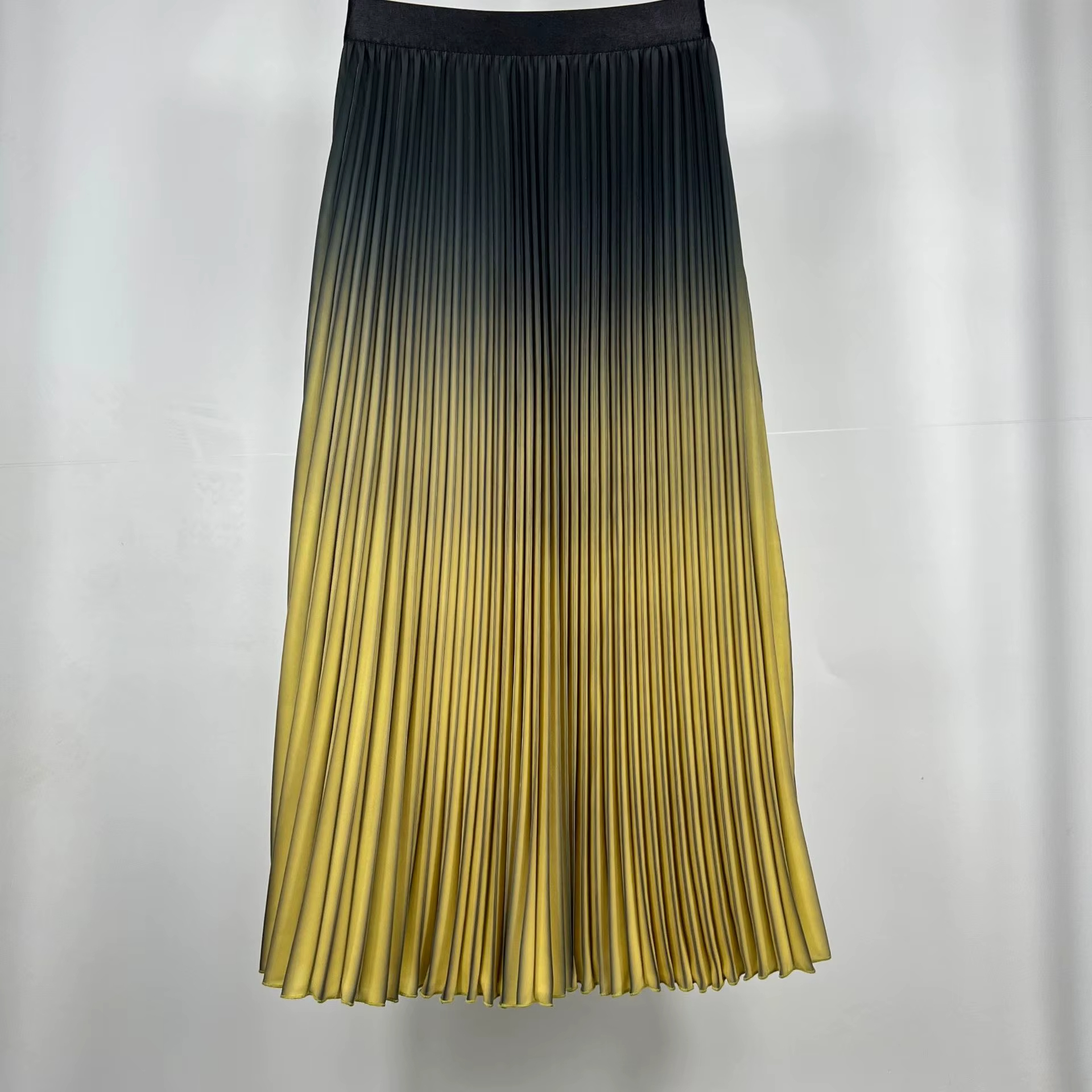 Jupe Plissée à Dégradé