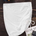 Jupe de Bain Blanche et Translucide