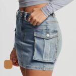 Jupe en Jean Grande Taille