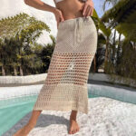 Jupe de Plage en Maille