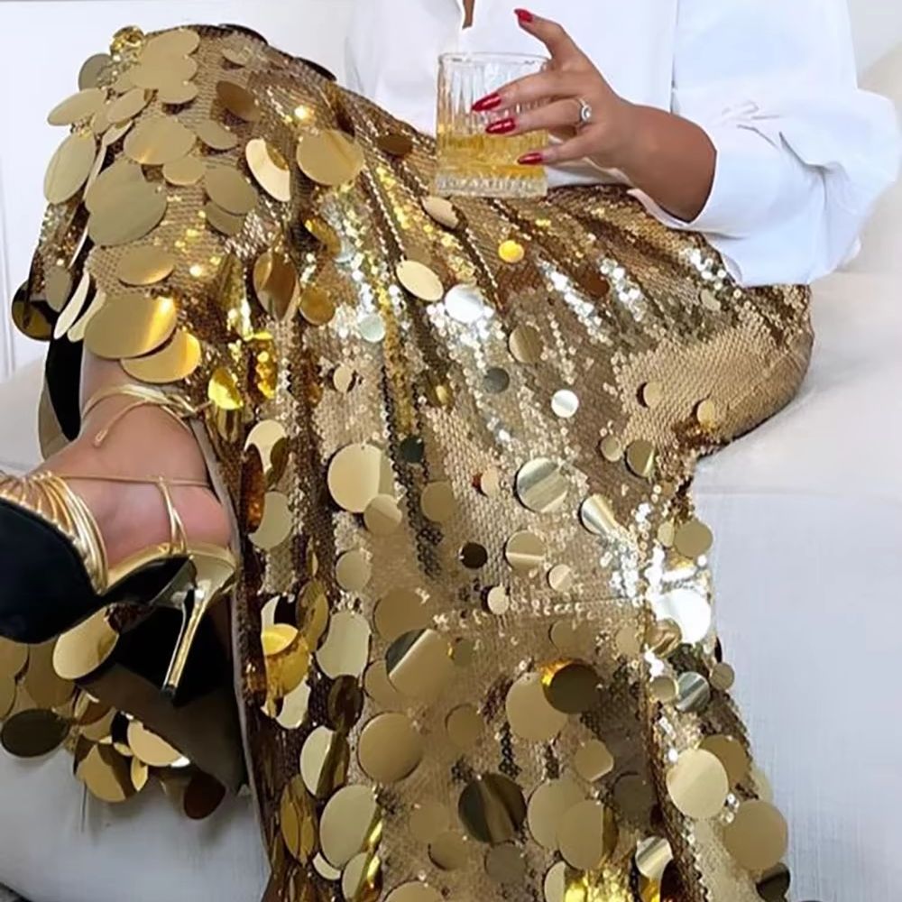 Jupe Paillette Originale pour Grande Taille